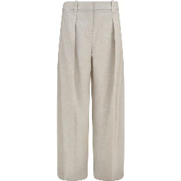 Beige Wool Oves Aries Dress Pants