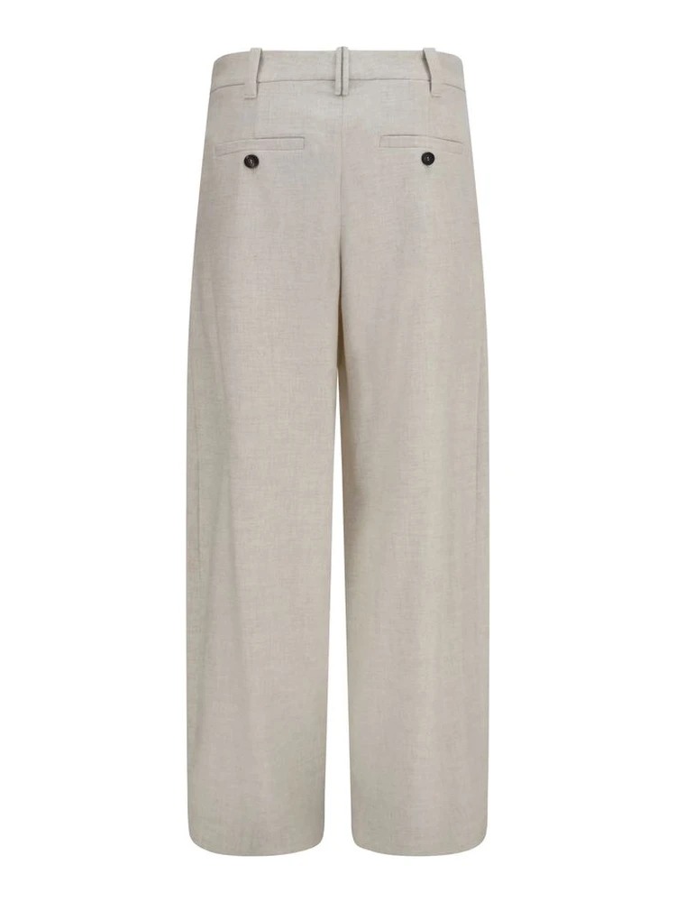 Beige Wool Oves Aries Dress Pants alternative