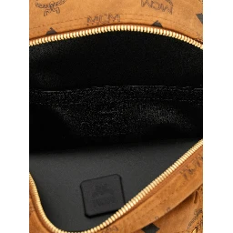 Brown Polyethylene Backpack