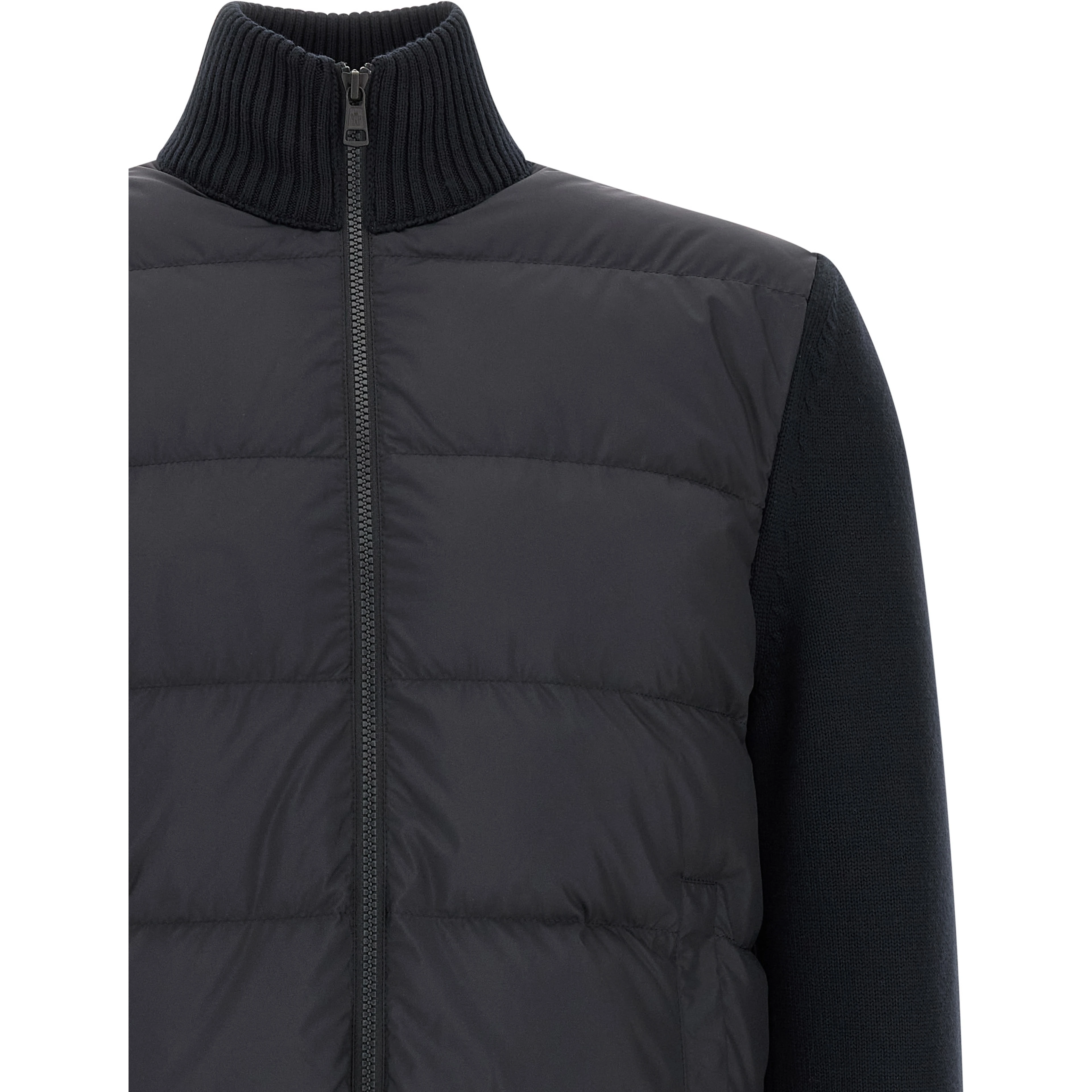 Blue Polyester Cardigan