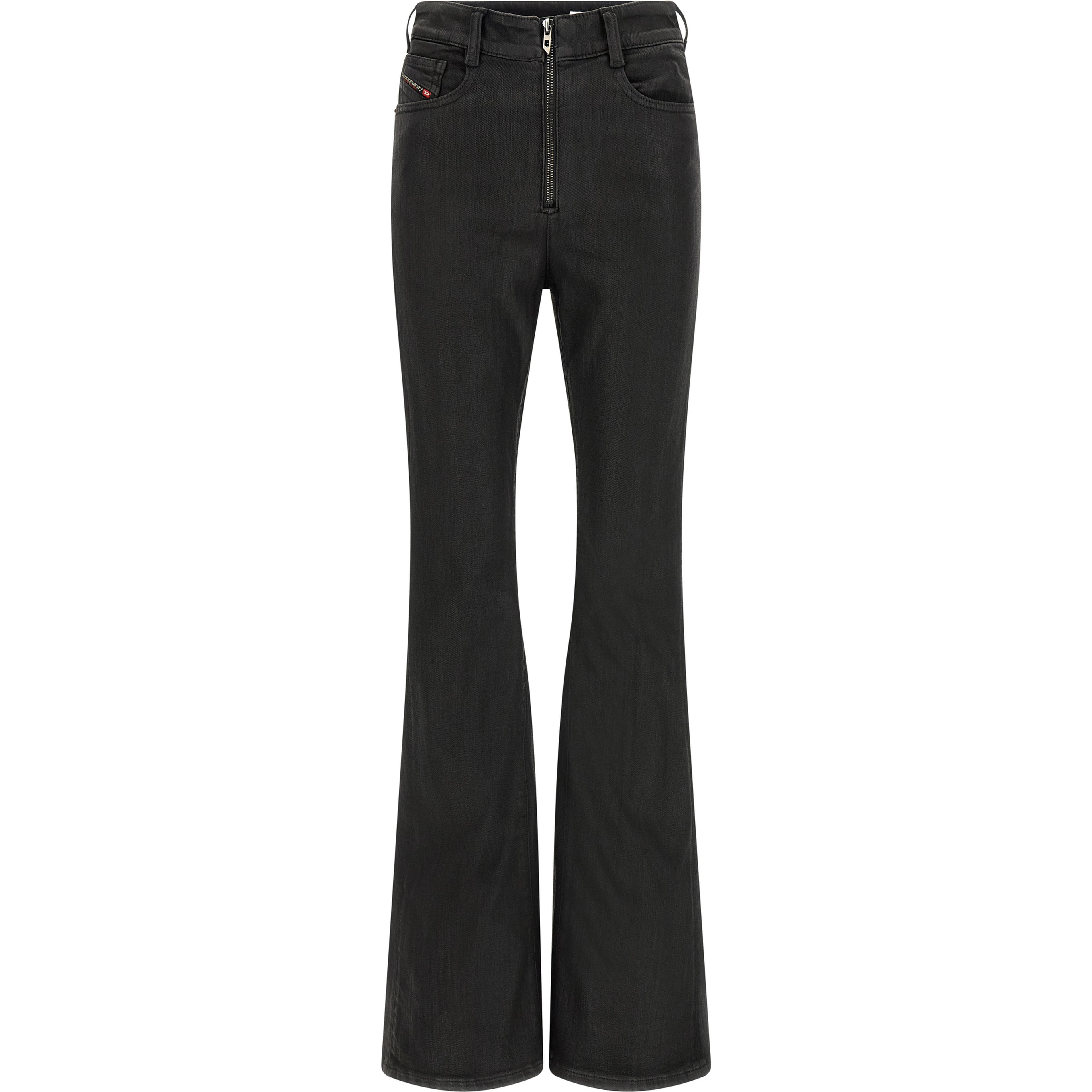 Black Cotton Slim Fit Jeans