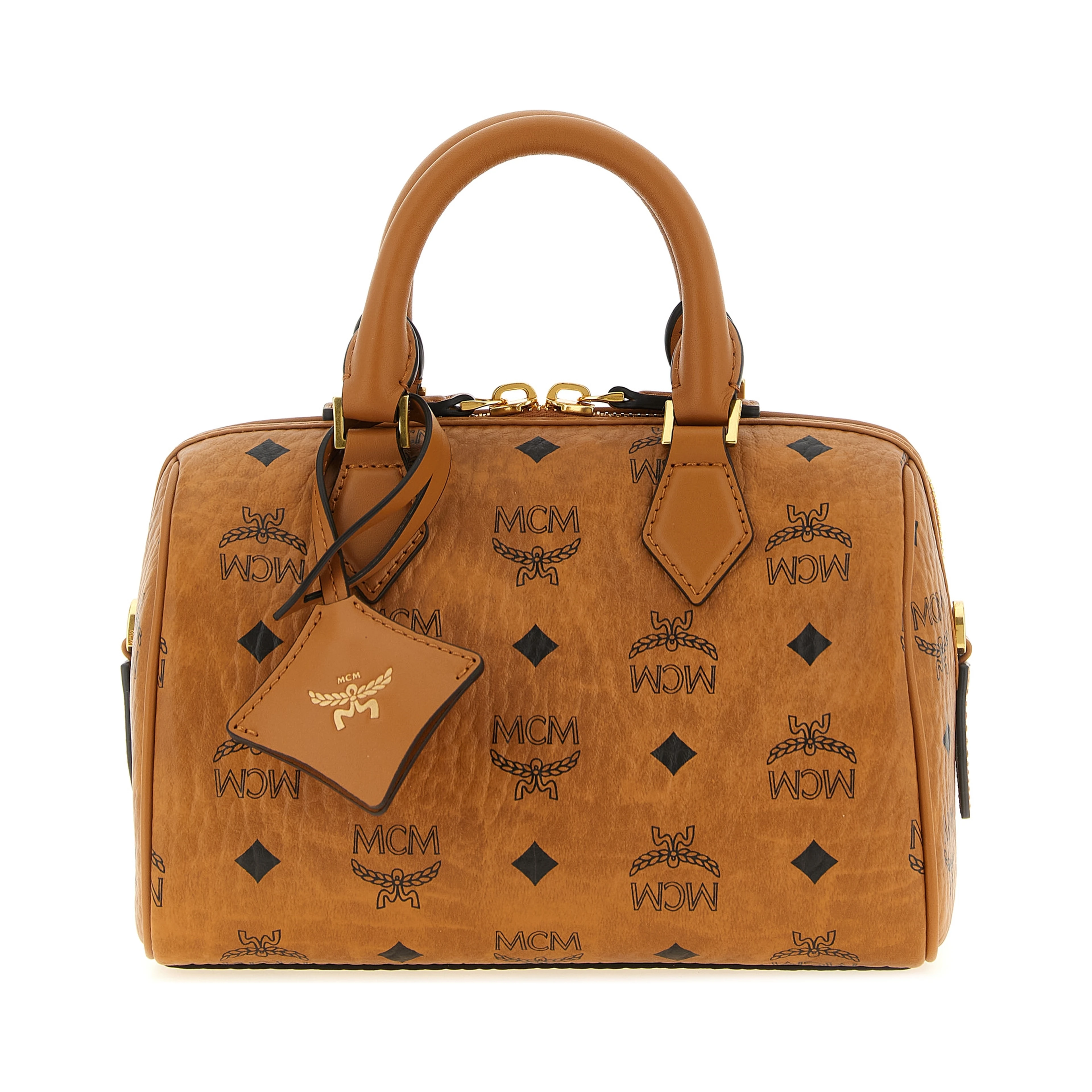 Brown Polyethylene Handbag