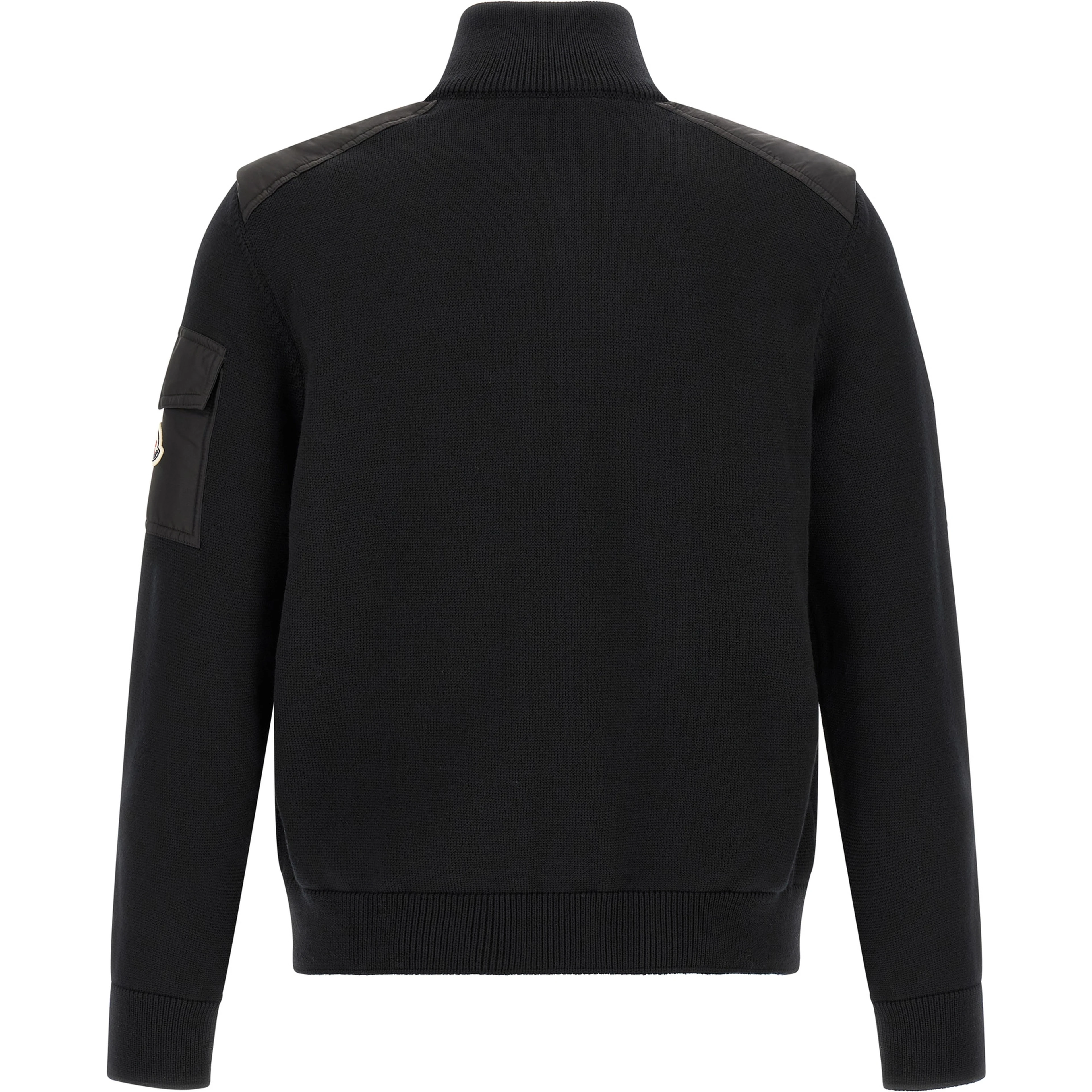 Black Polyamide Cardigan