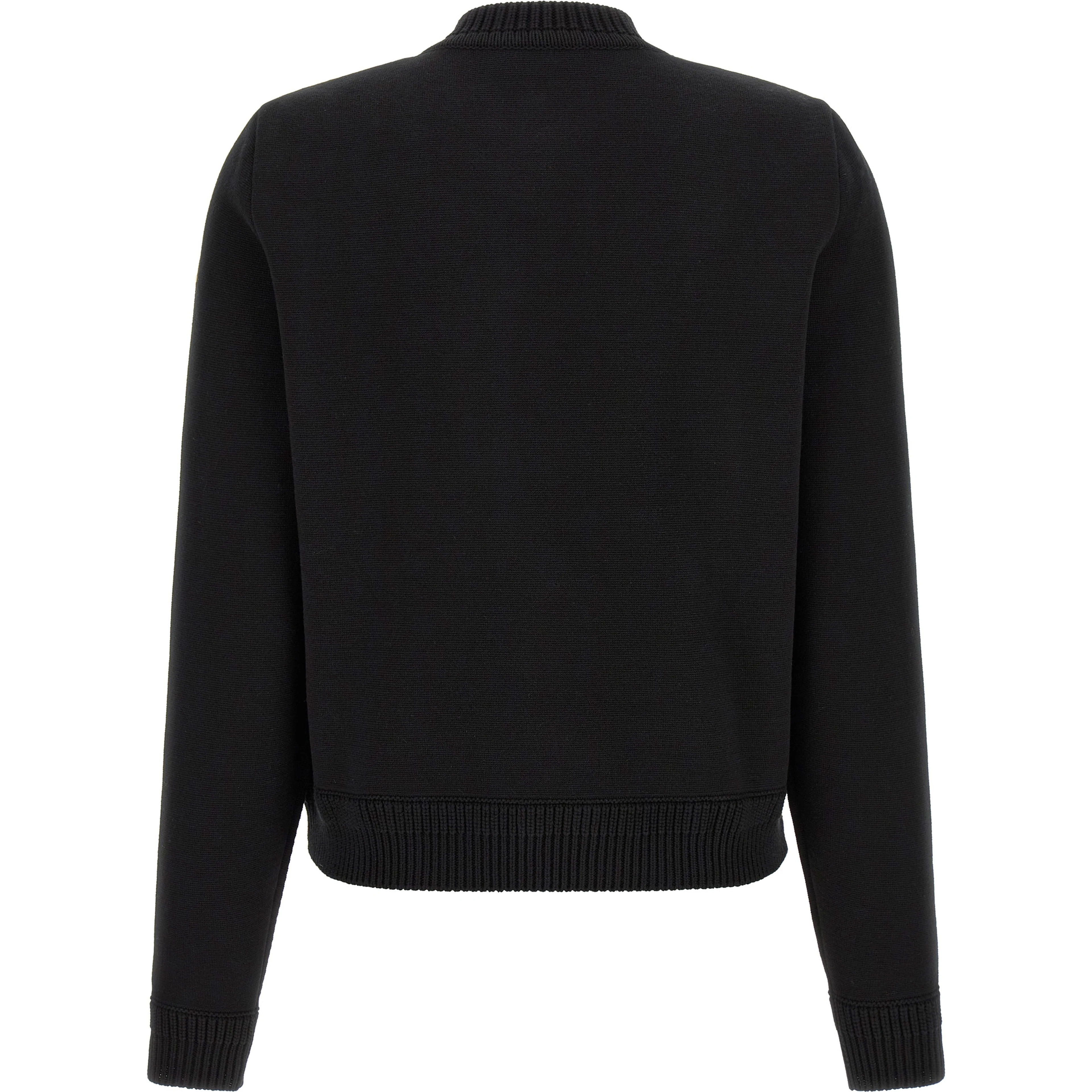 Black Polyamide Cardigan