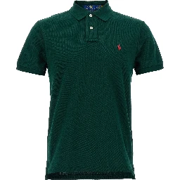 Bicolor Cotton Polo Shirt