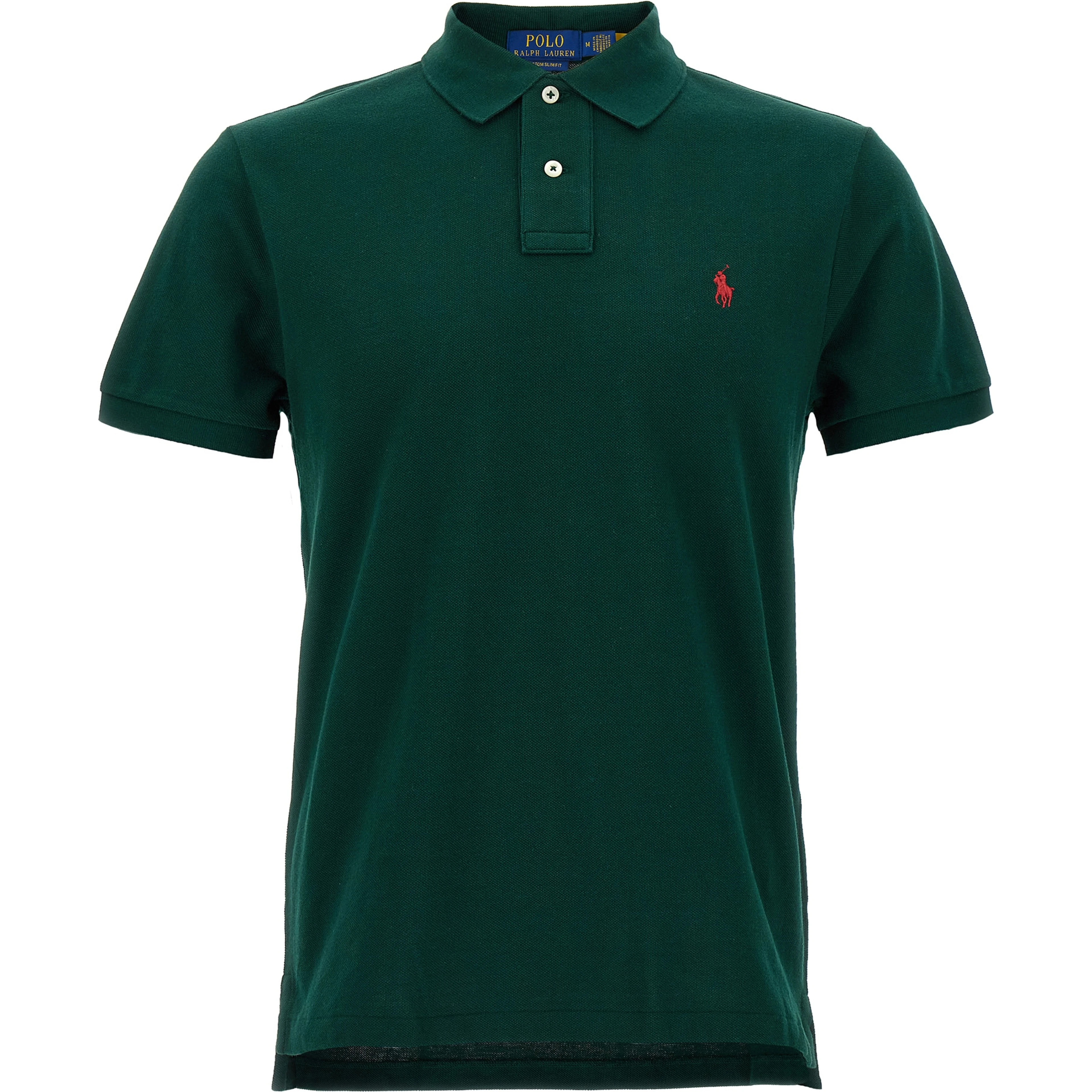Bicolor Cotton Polo Shirt