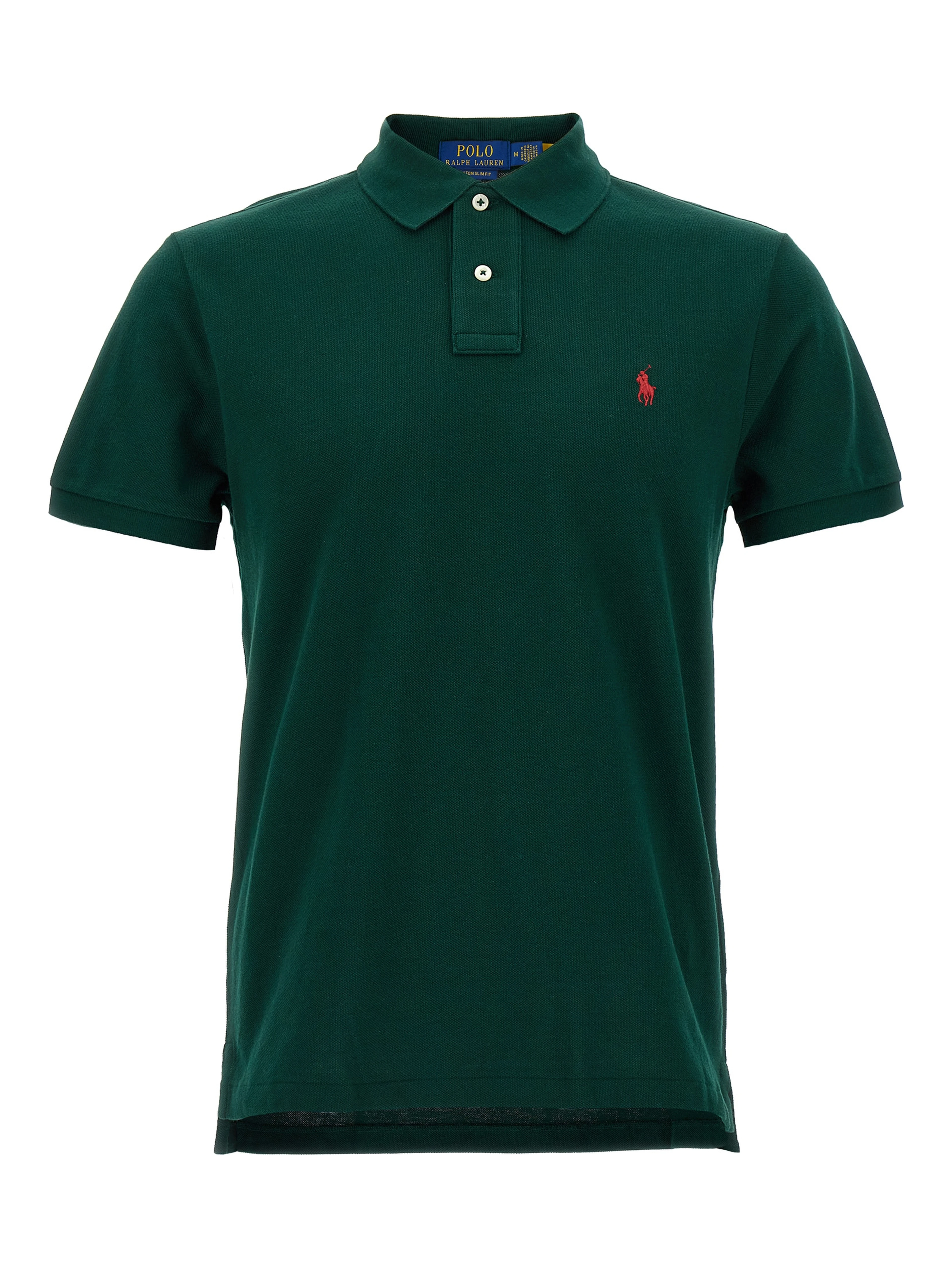 Bicolor Cotton Polo Shirt