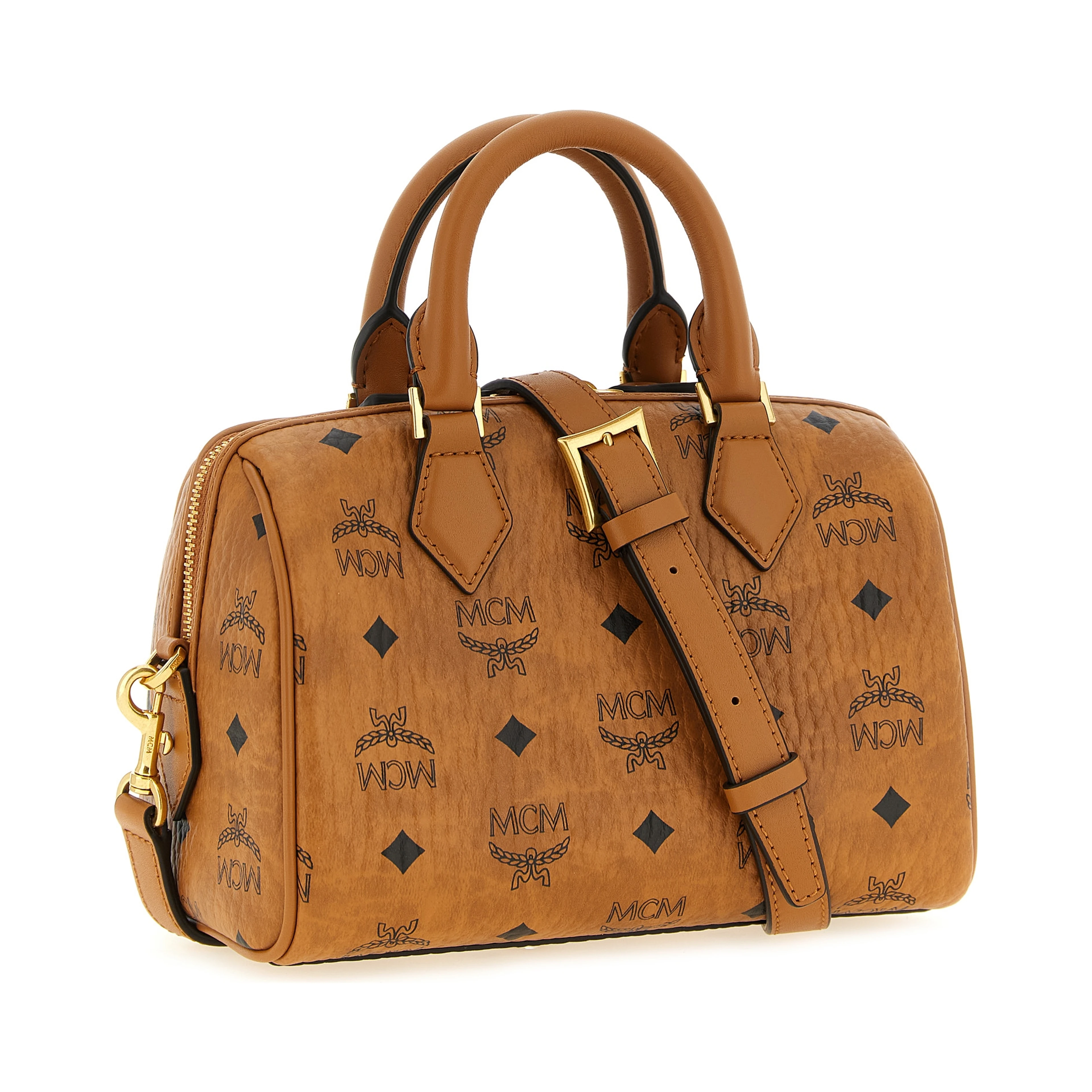 Brown Polyethylene Handbag