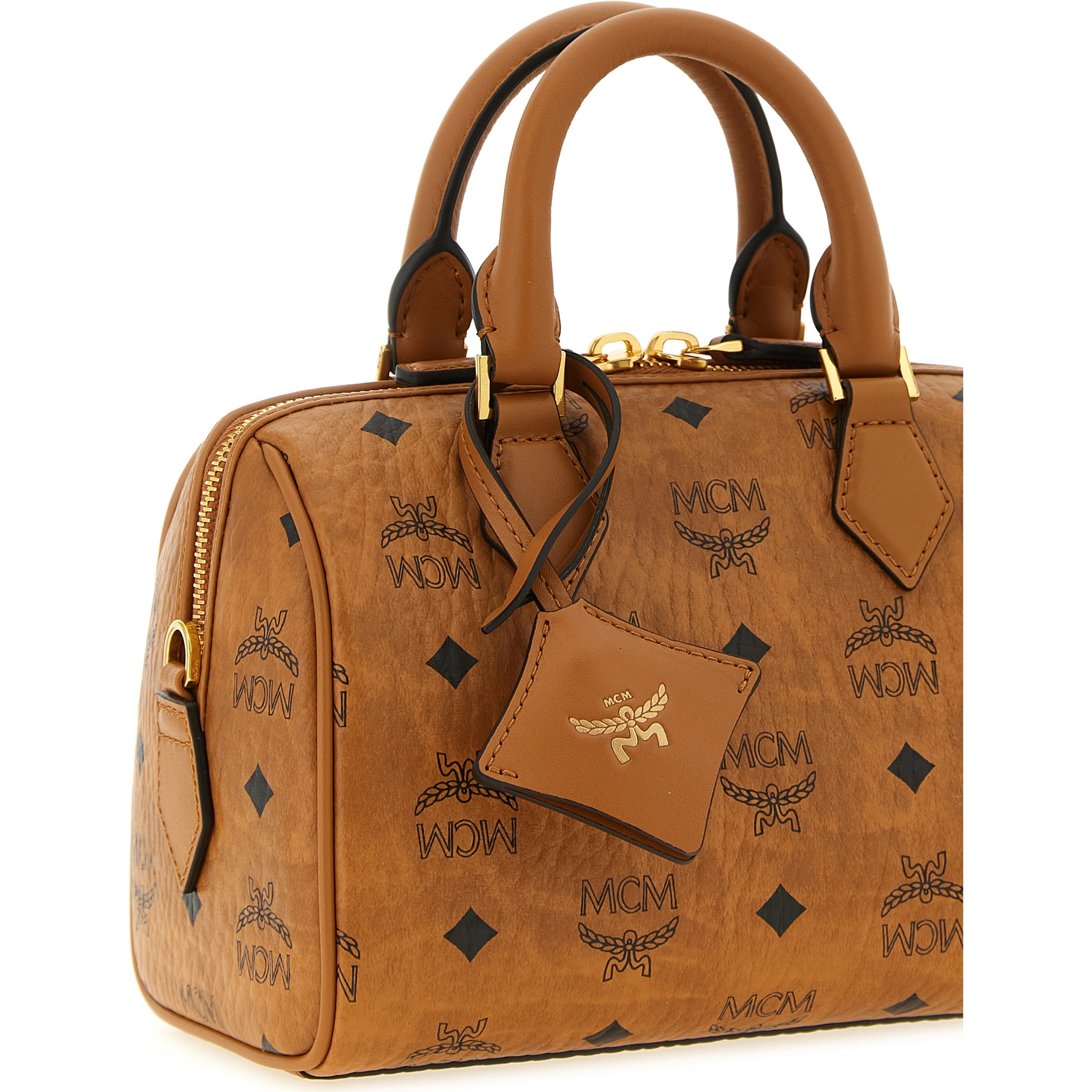 Brown Polyethylene Handbag