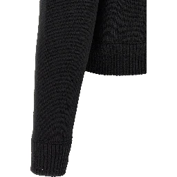 Black Polyamide Cardigan
