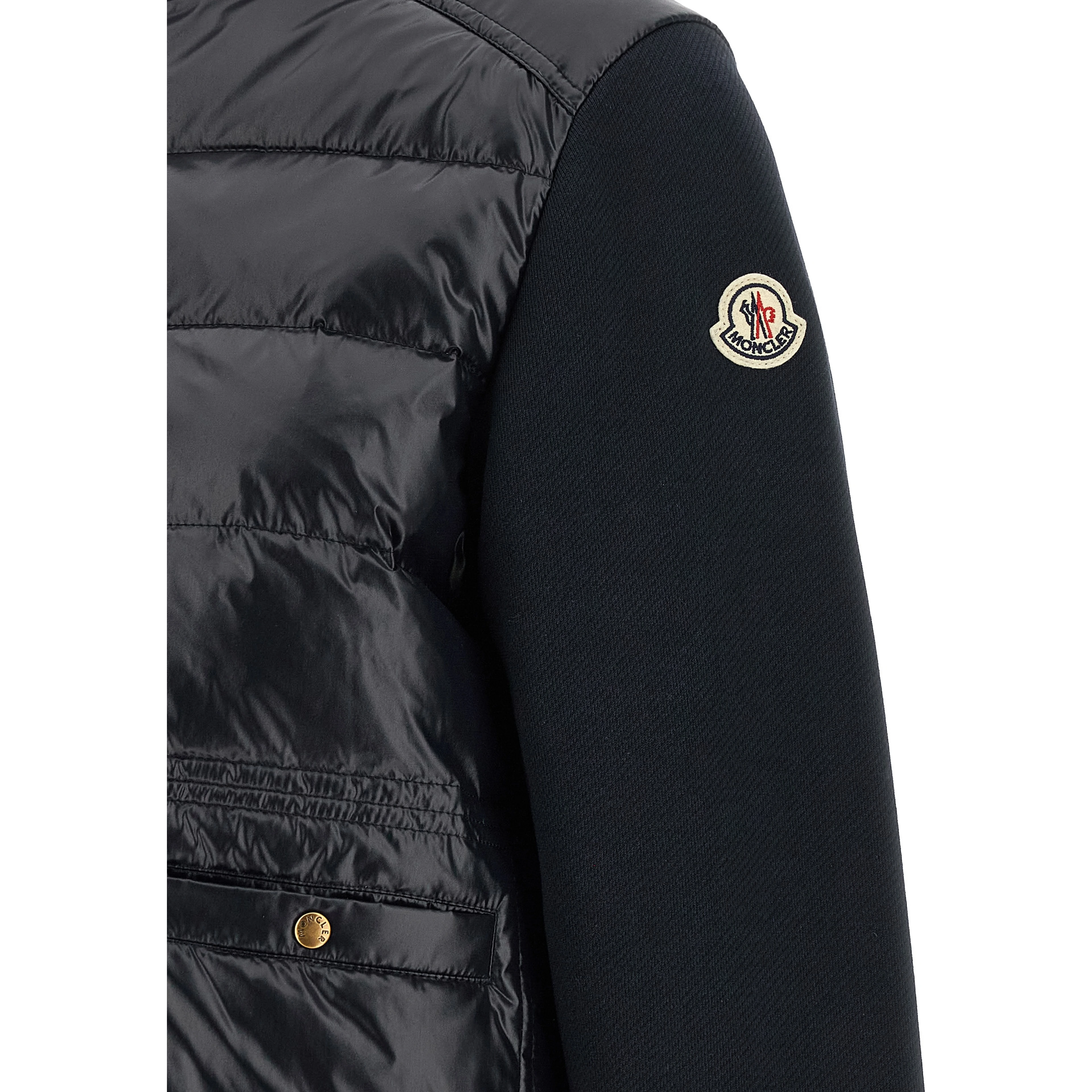 Blue Polyamide Cardigan