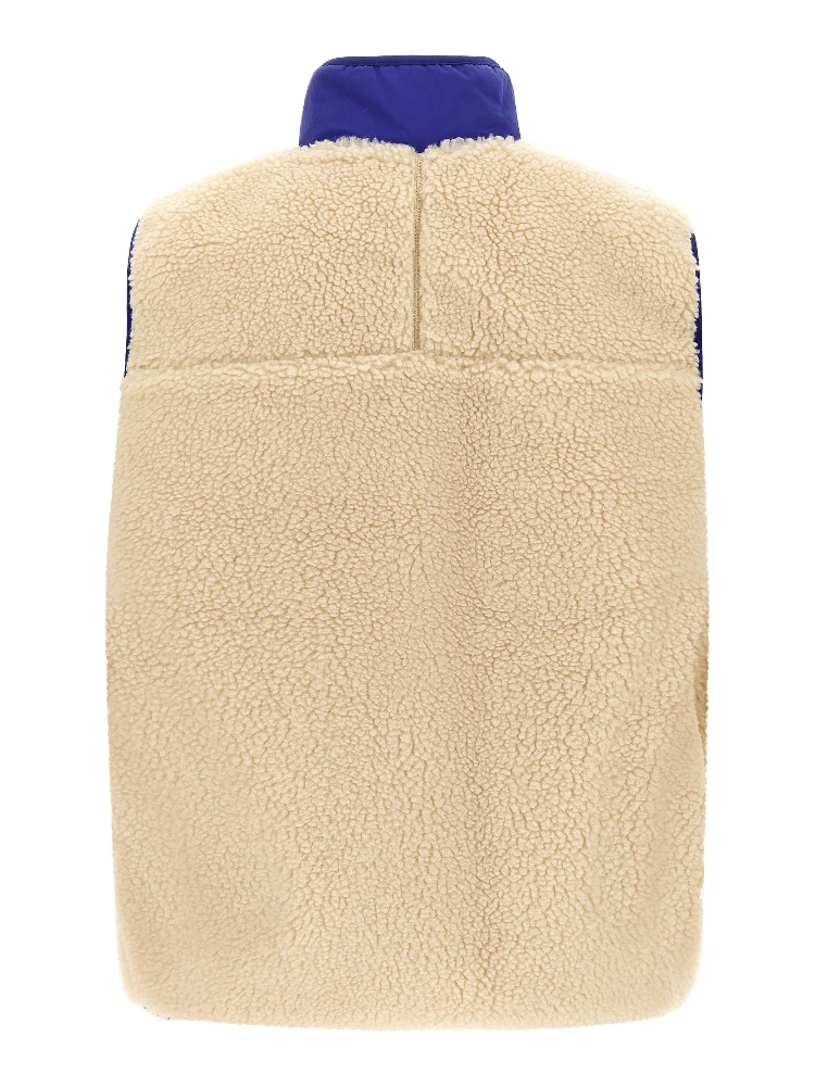 Beige Polyester Sleeveless Jacket alternative