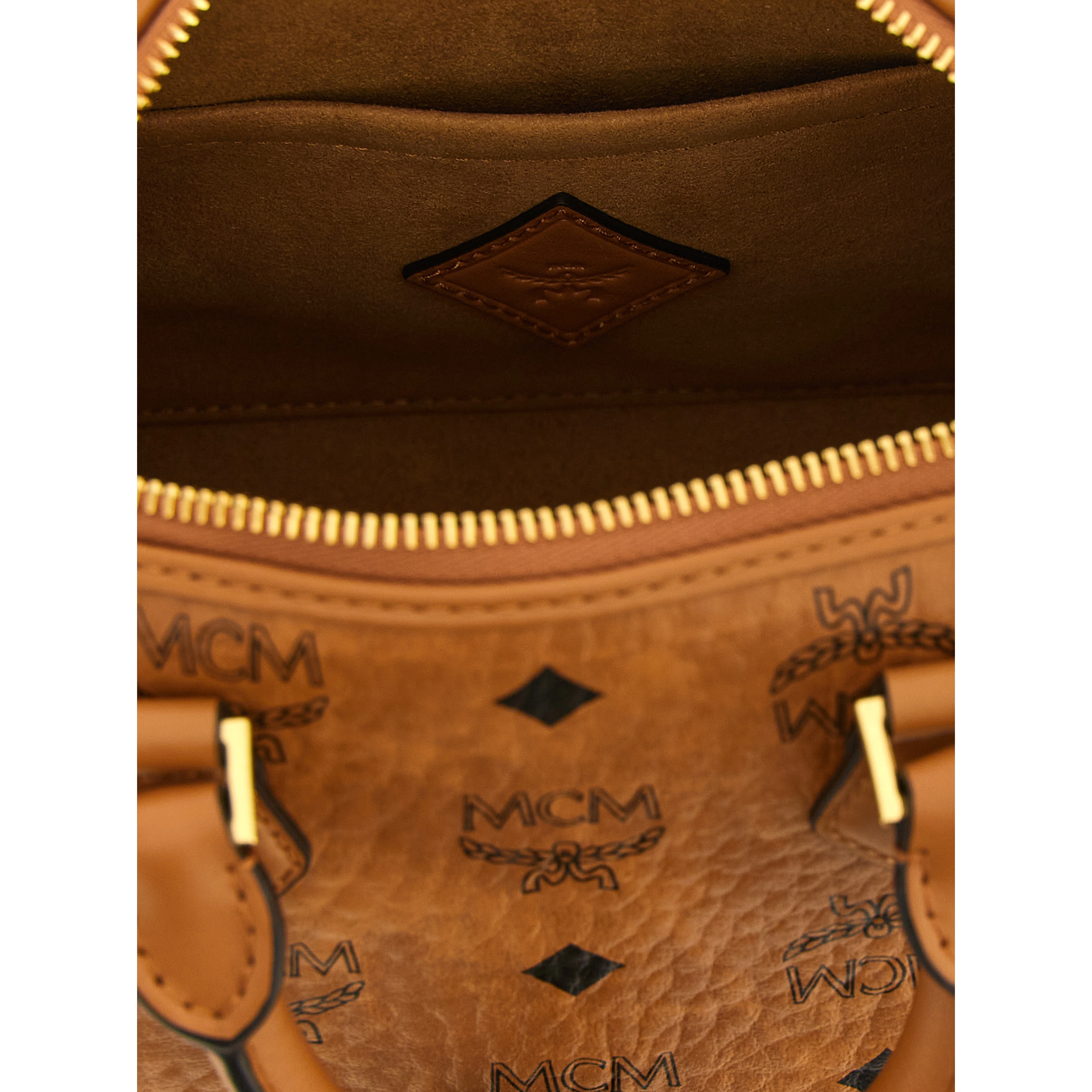 Brown Polyethylene Handbag