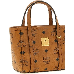 Brown Polyethylene Tote Bag
