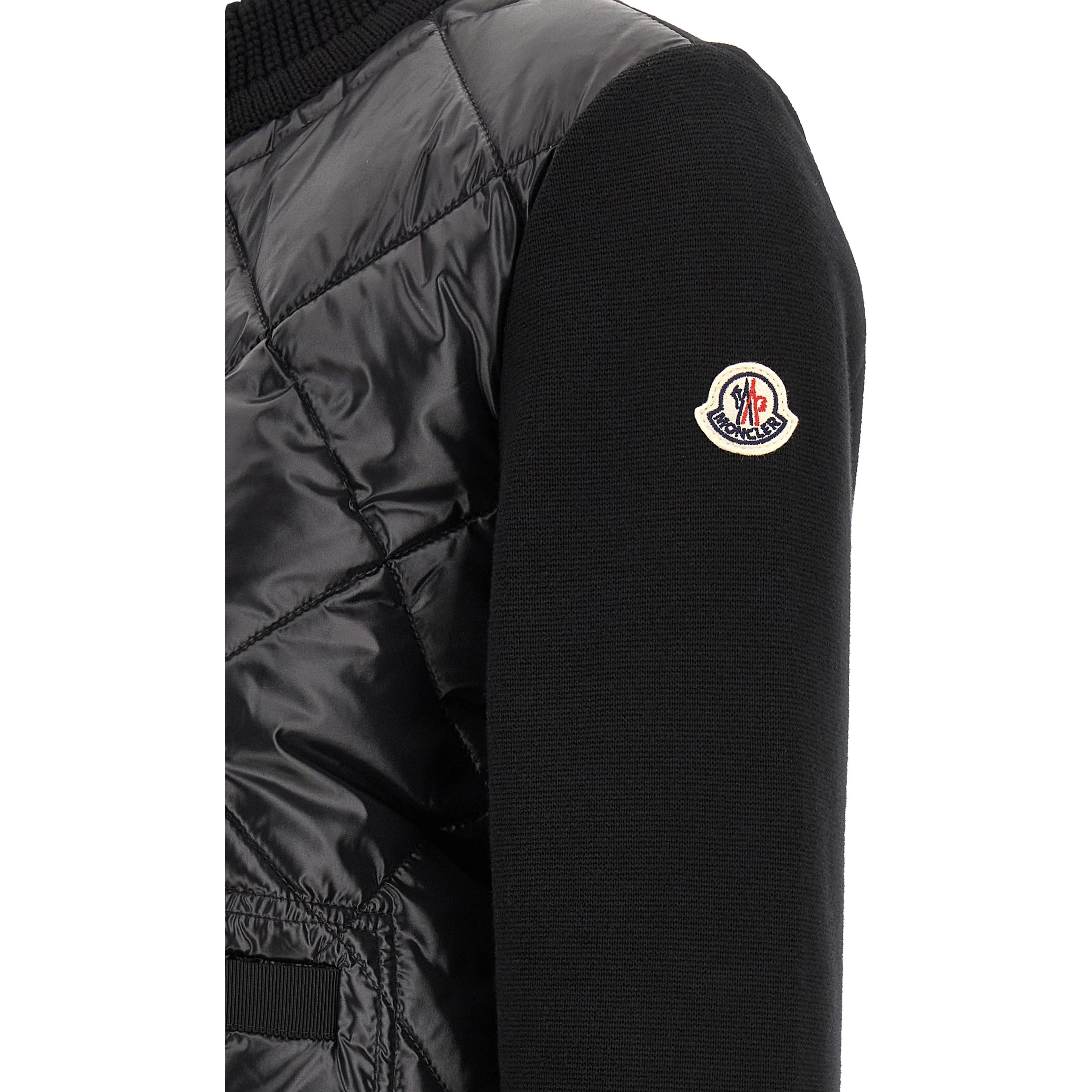 Black Polyamide Cardigan