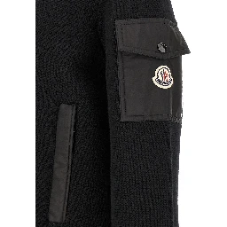 Black Polyamide Cardigan
