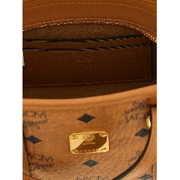 Brown Polyethylene Tote Bag