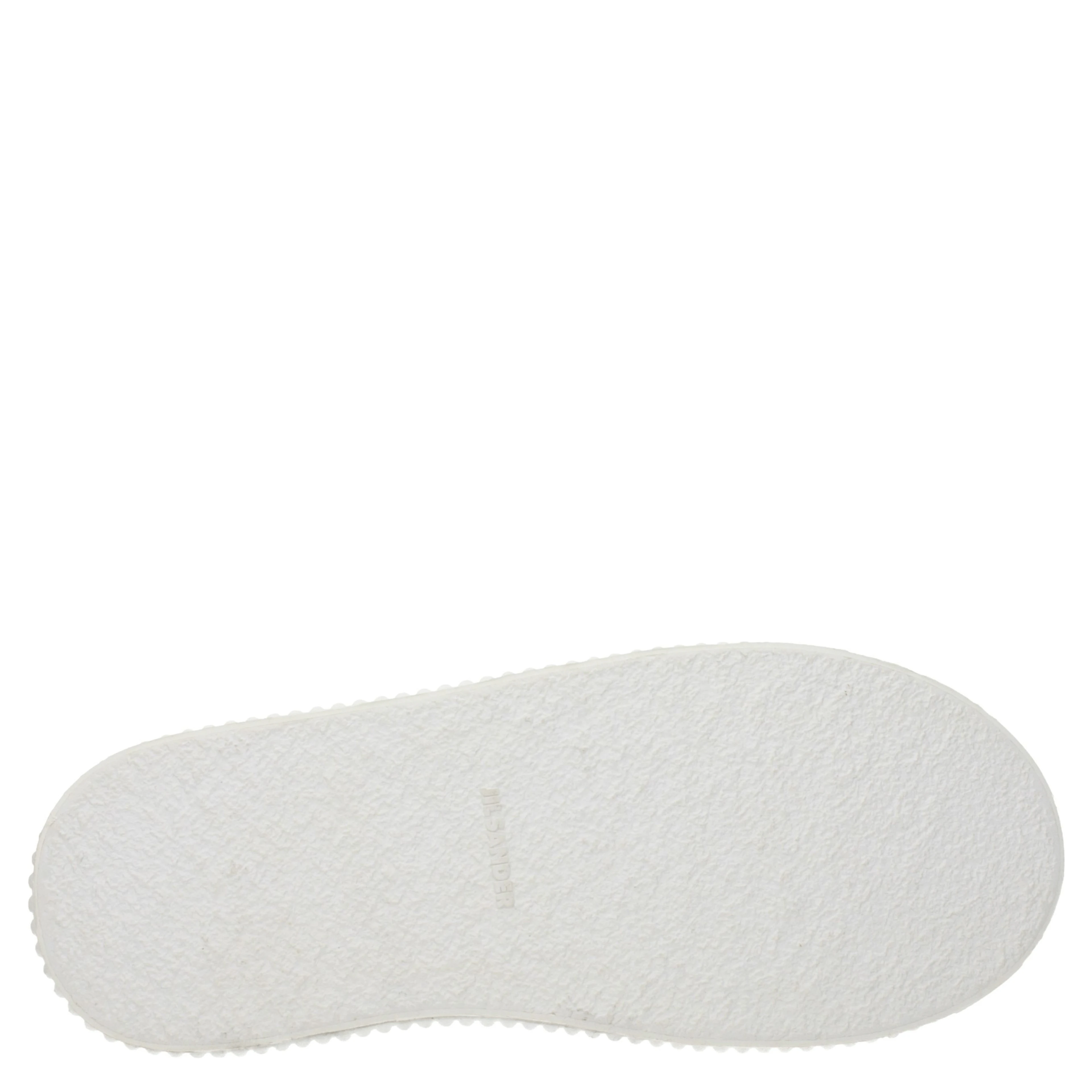 White Leather Platform Sneakers