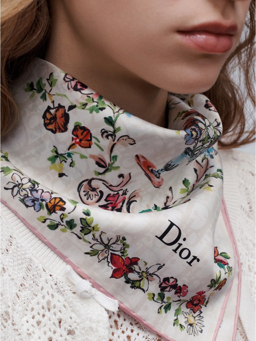 CHRISTIAN DIOR scarf