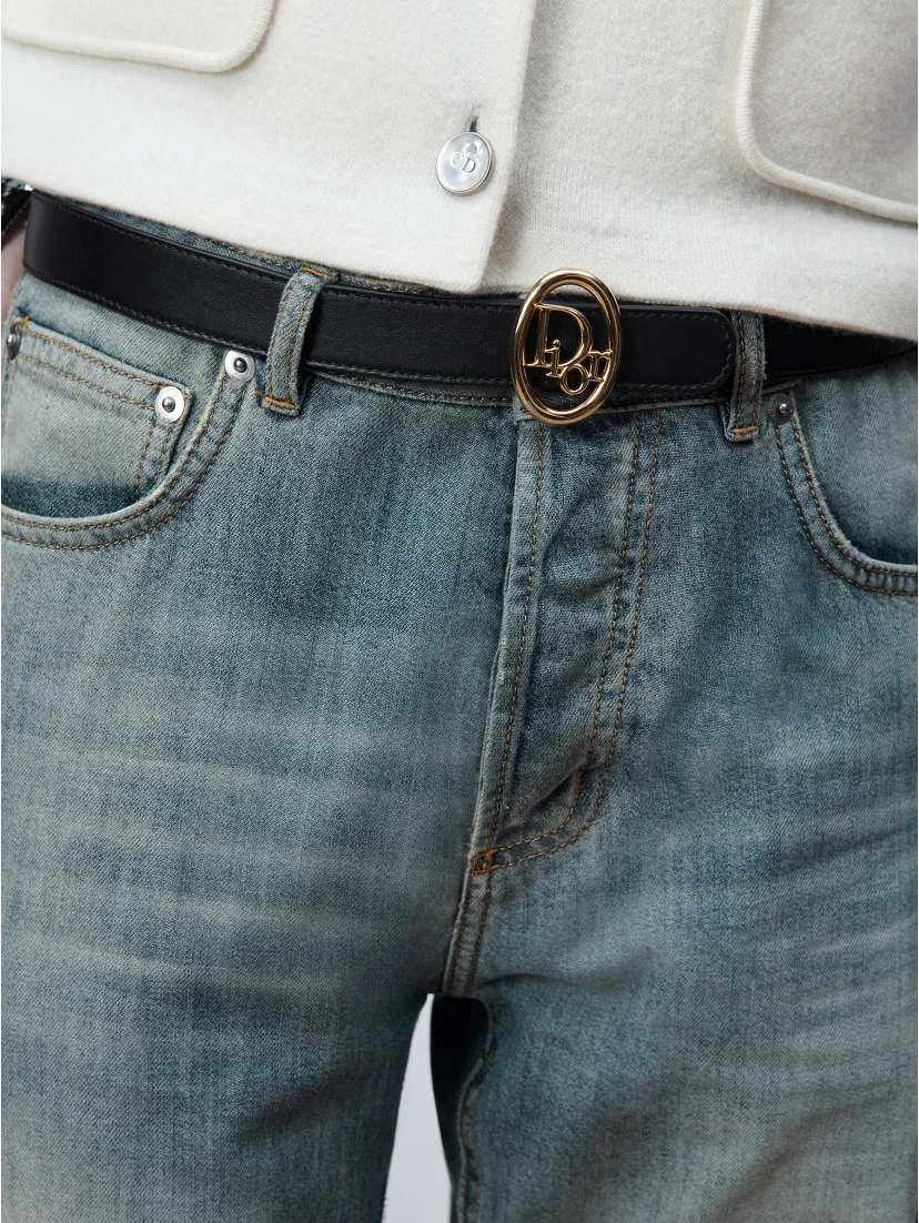 CHRISTIAN DIOR OBLIQUE belt