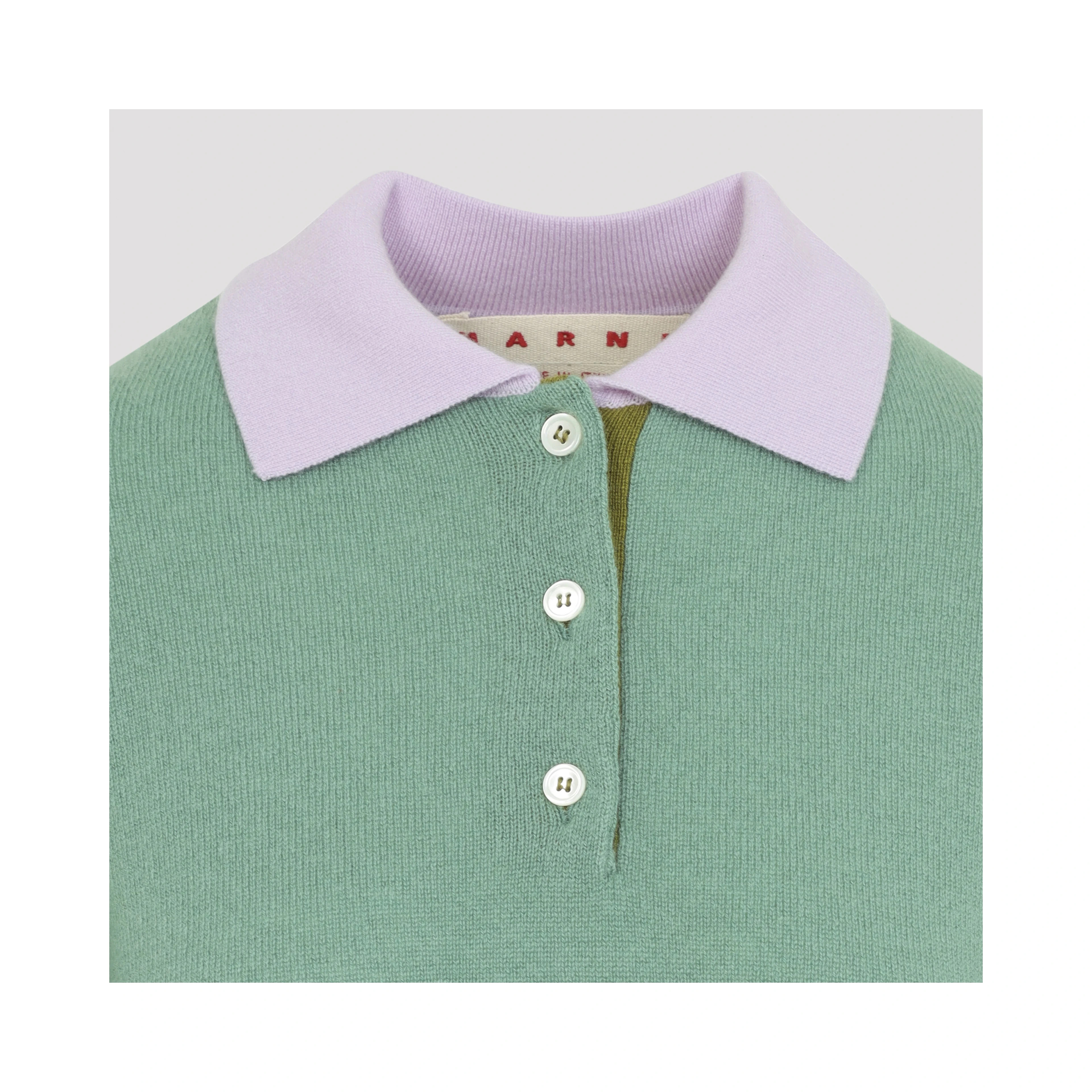 SWEATER POLO NECK