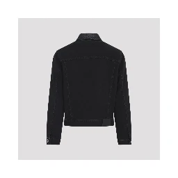 INTRECCIATO COLLAR DENIM JACKET