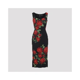 MIDI DRESS ROSE
