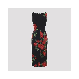 MIDI DRESS ROSE