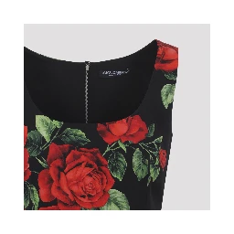 MIDI DRESS ROSE