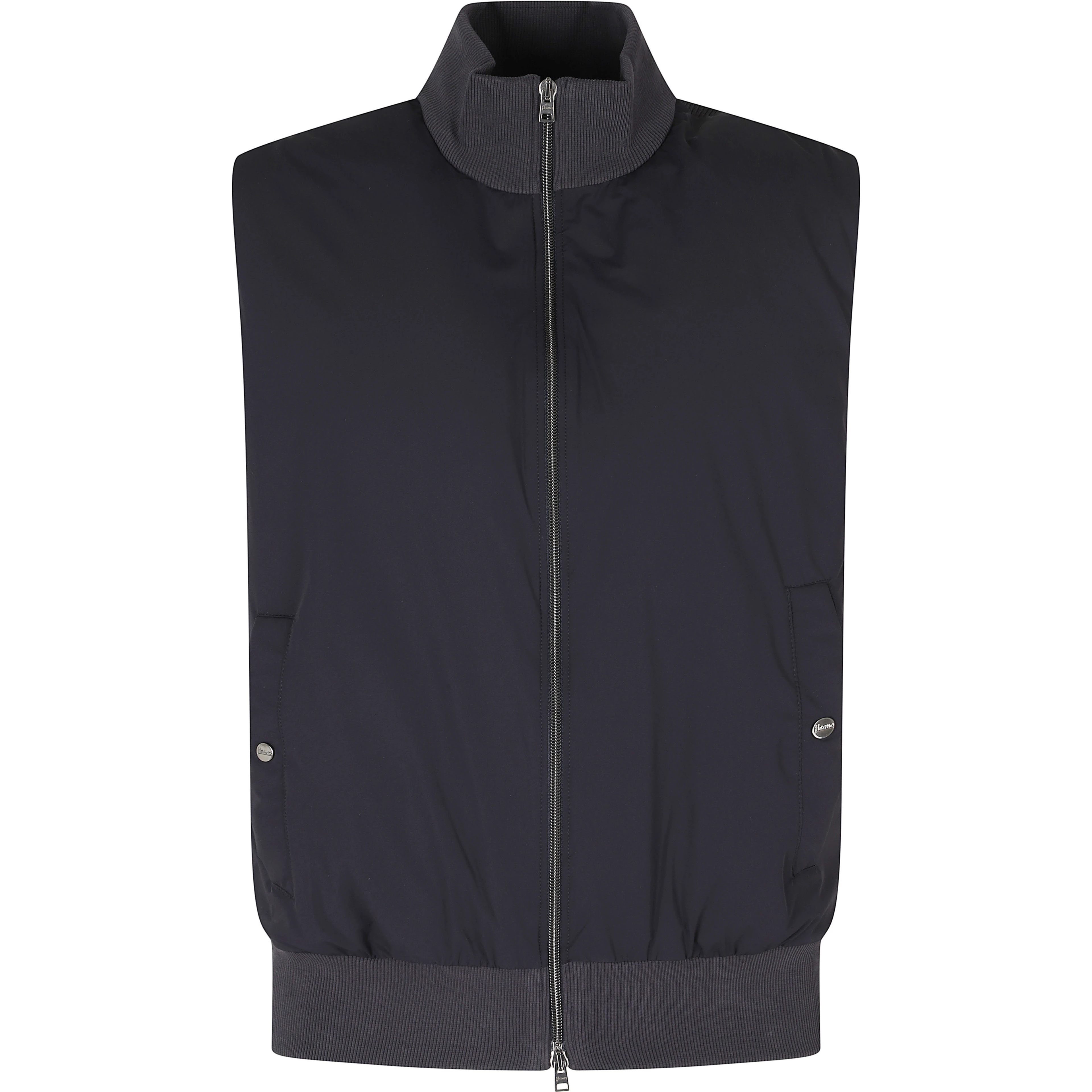 GILET FULL ZIP NYLON COTONE
