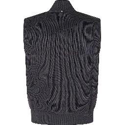 GILET FULL ZIP NYLON COTONE