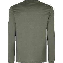 GIROCOLLO ML IN COSTA LANA MERINO