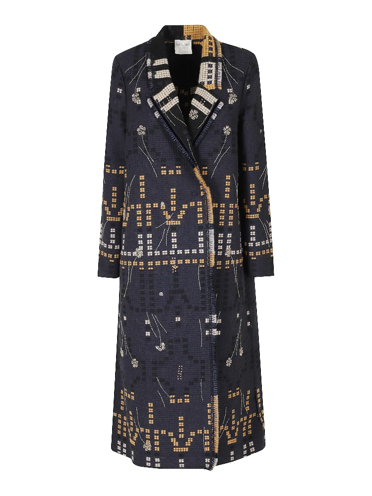 SAMARCANDA EMBROIDERED LONG COAT