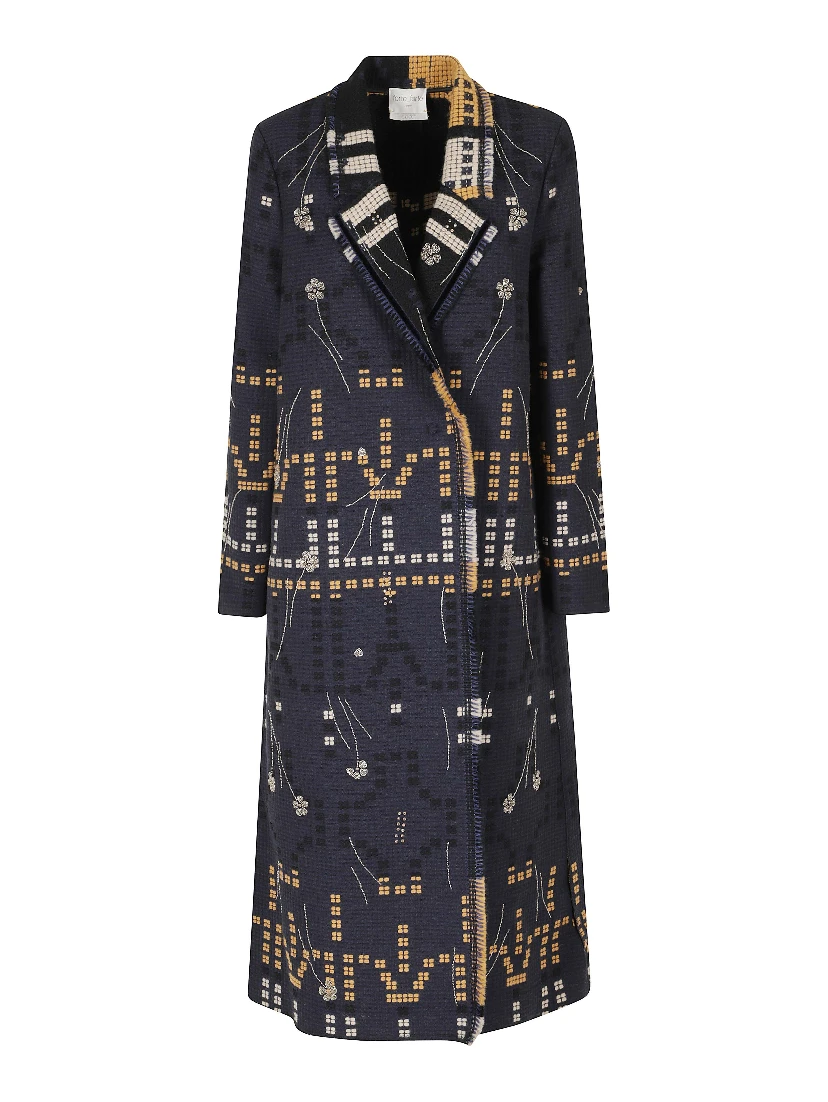 SAMARCANDA EMBROIDERED LONG COAT