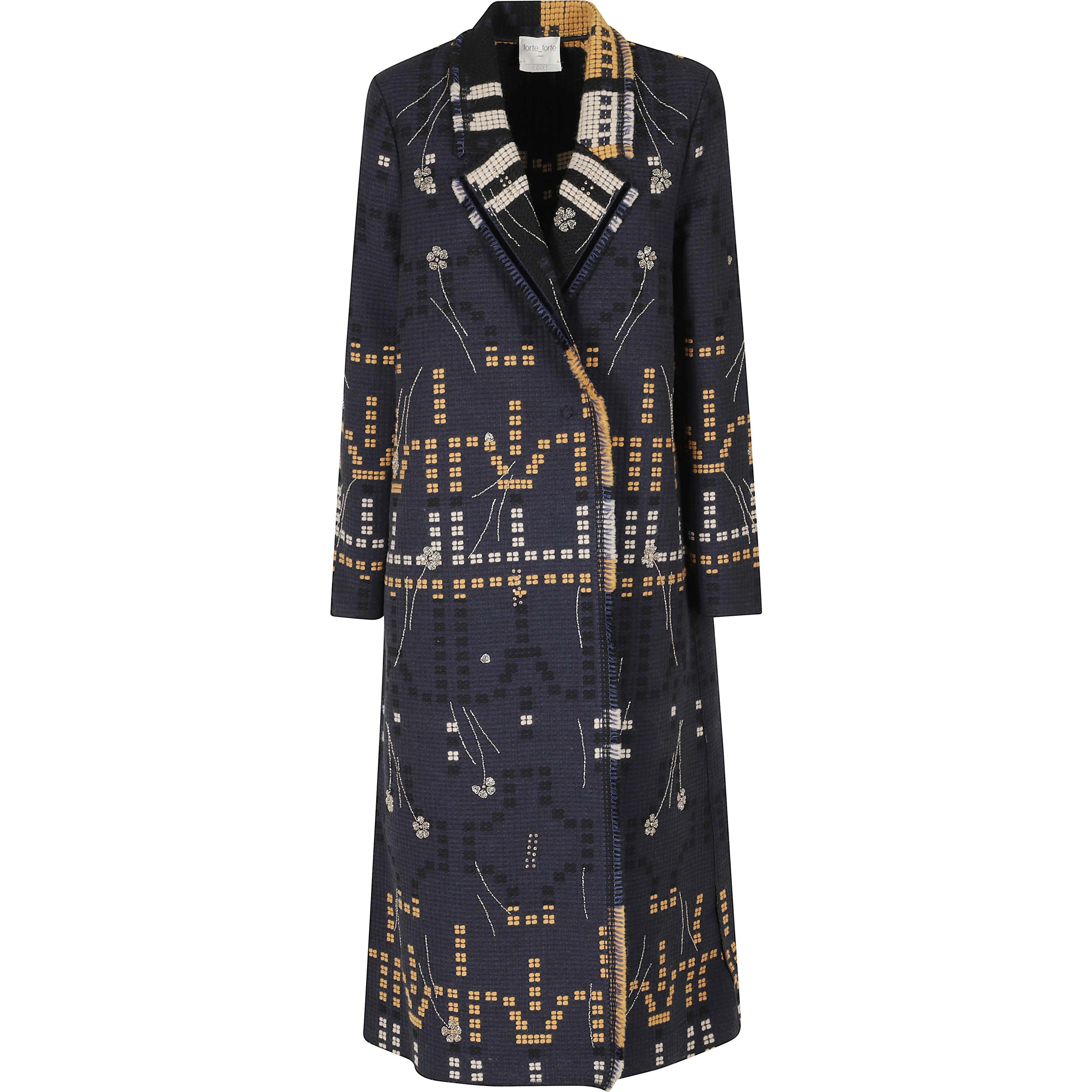 SAMARCANDA EMBROIDERED LONG COAT