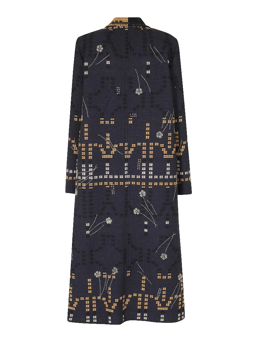 SAMARCANDA EMBROIDERED LONG COAT