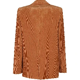 FLUID RIBBED VELVET BLAZER