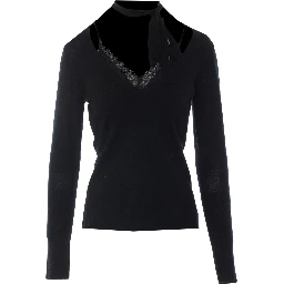 Pinko Sweaters Black