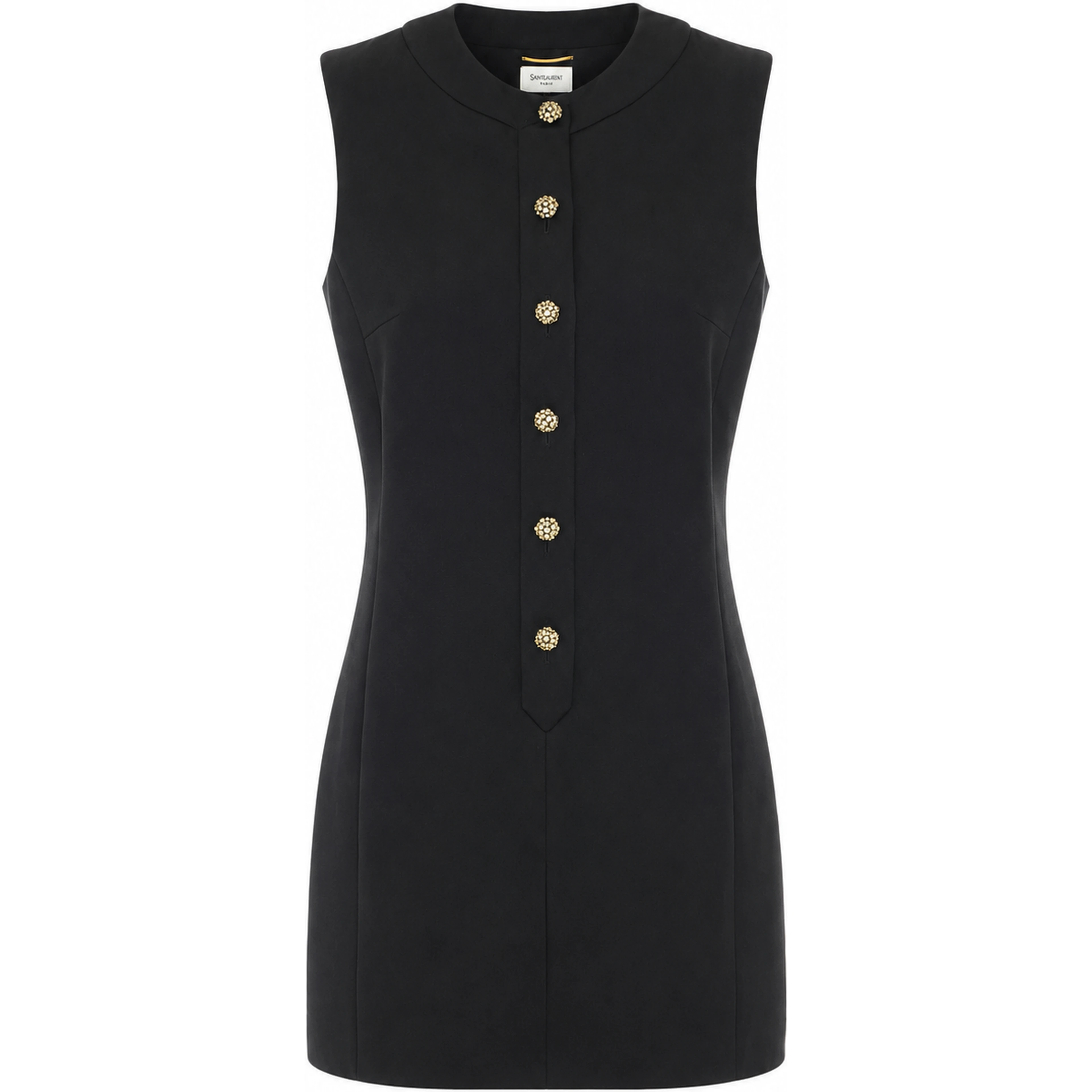 Saint Laurent Dresses Black