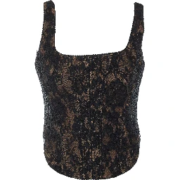 SELF PORTRAIT Top Black