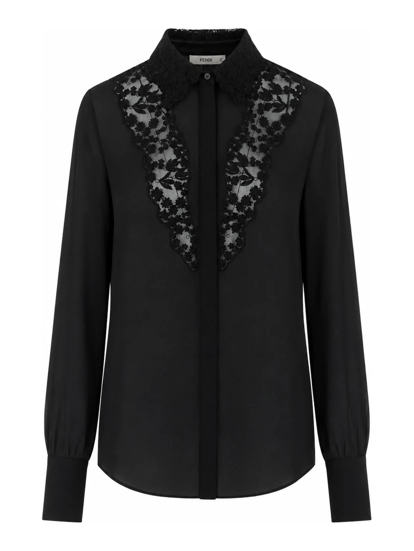 Fendi Shirts Black