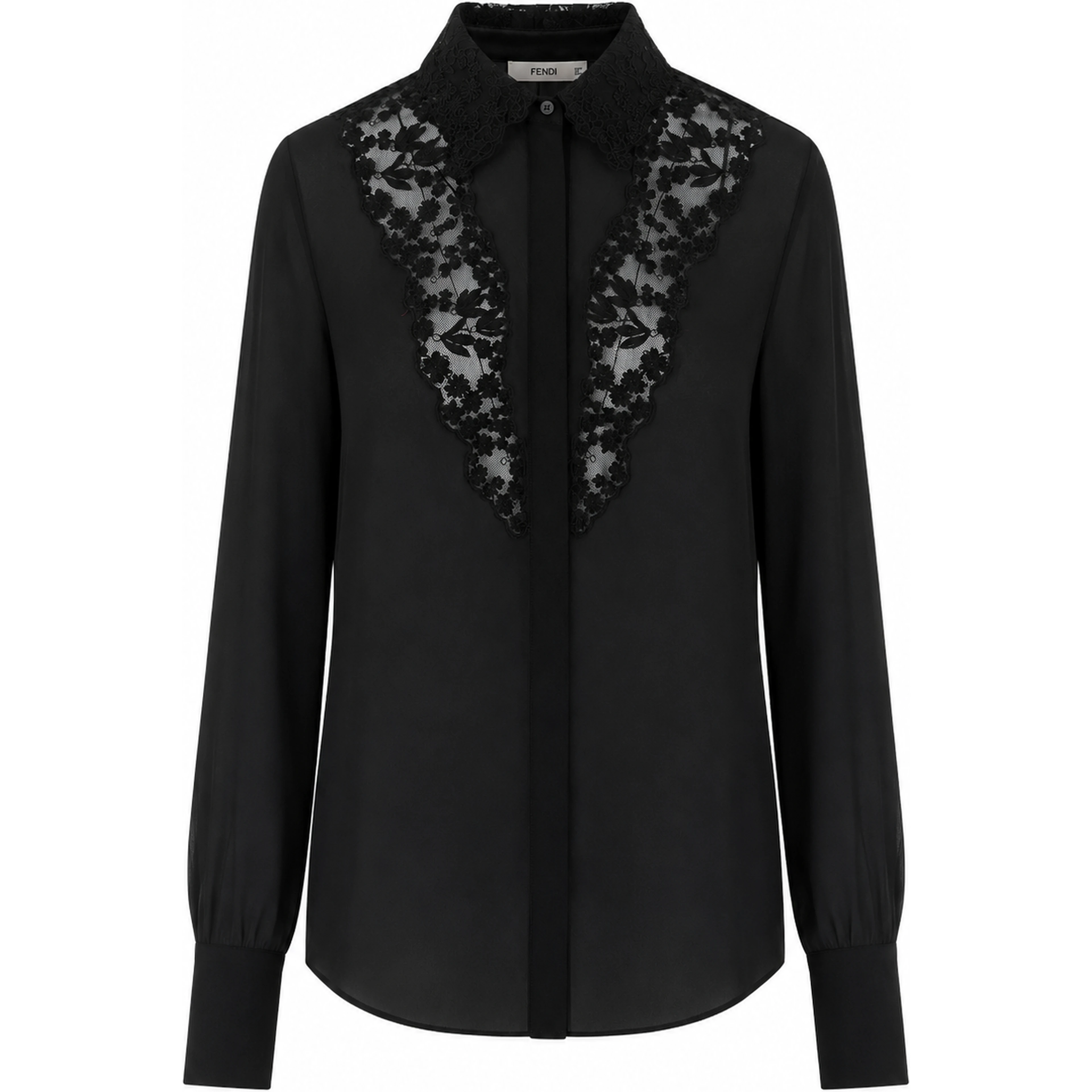 Fendi Shirts Black