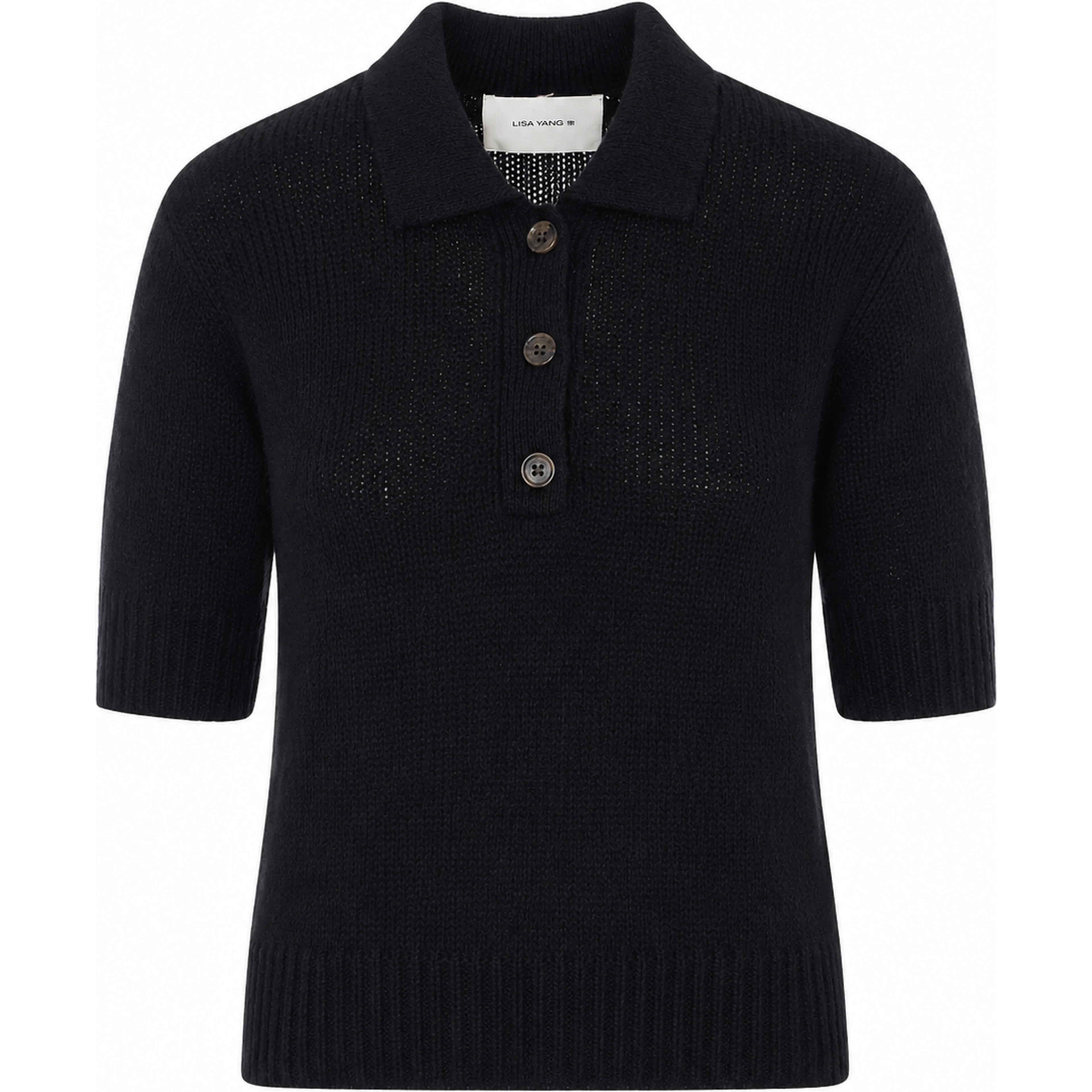 LISA YANG T-shirts and Polos Black