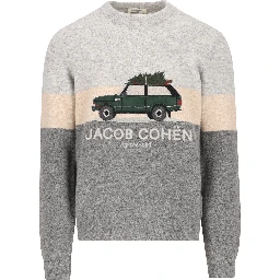 Jacob Cohen Sweaters Grey