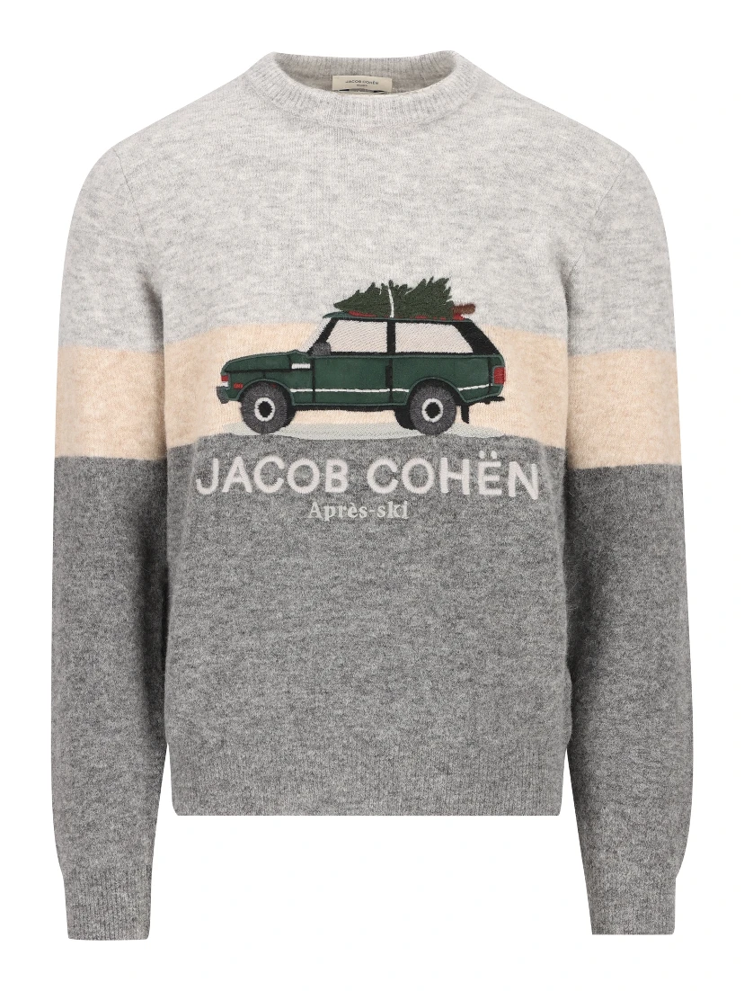 Jacob Cohen Sweaters Grey