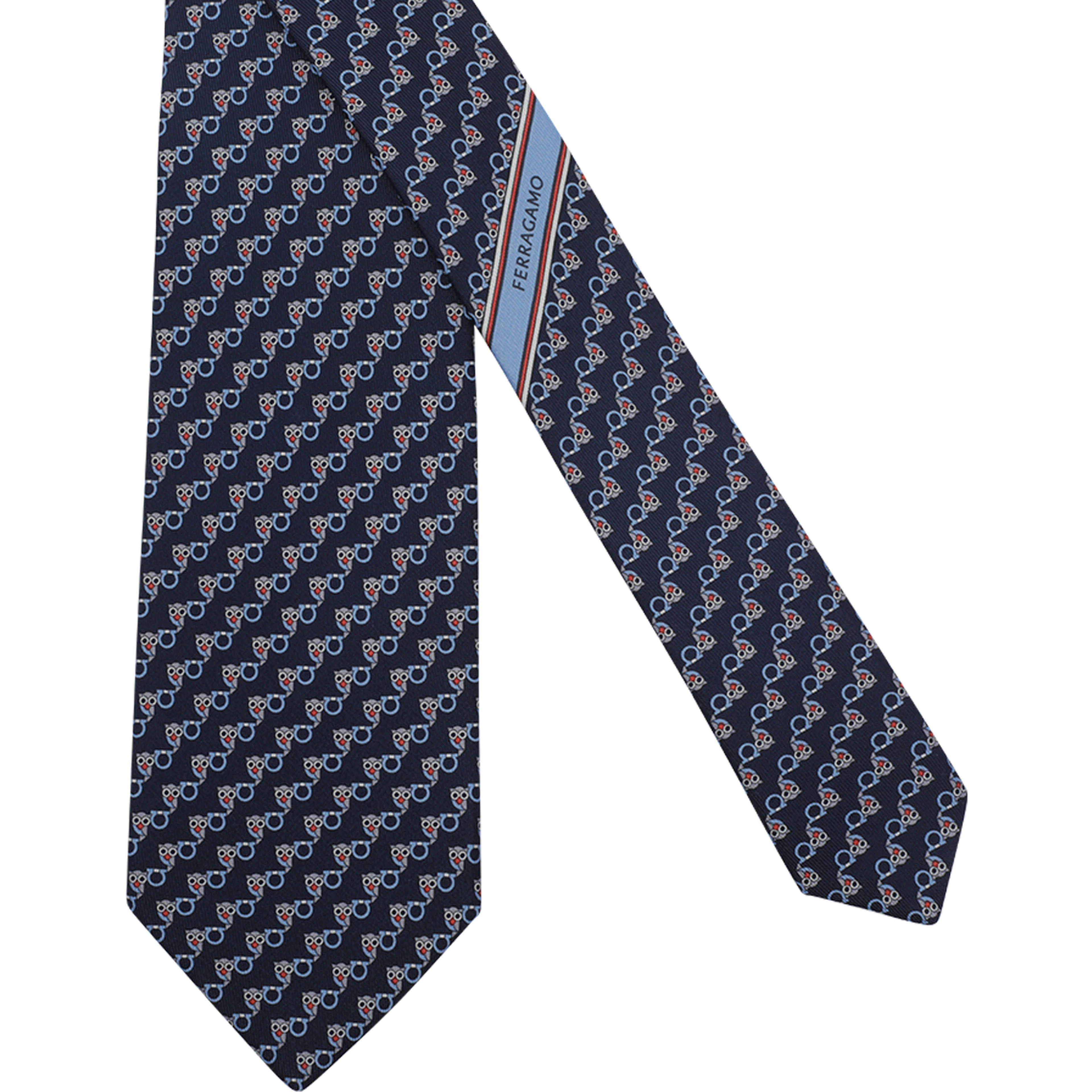Ferragamo Ties Blue