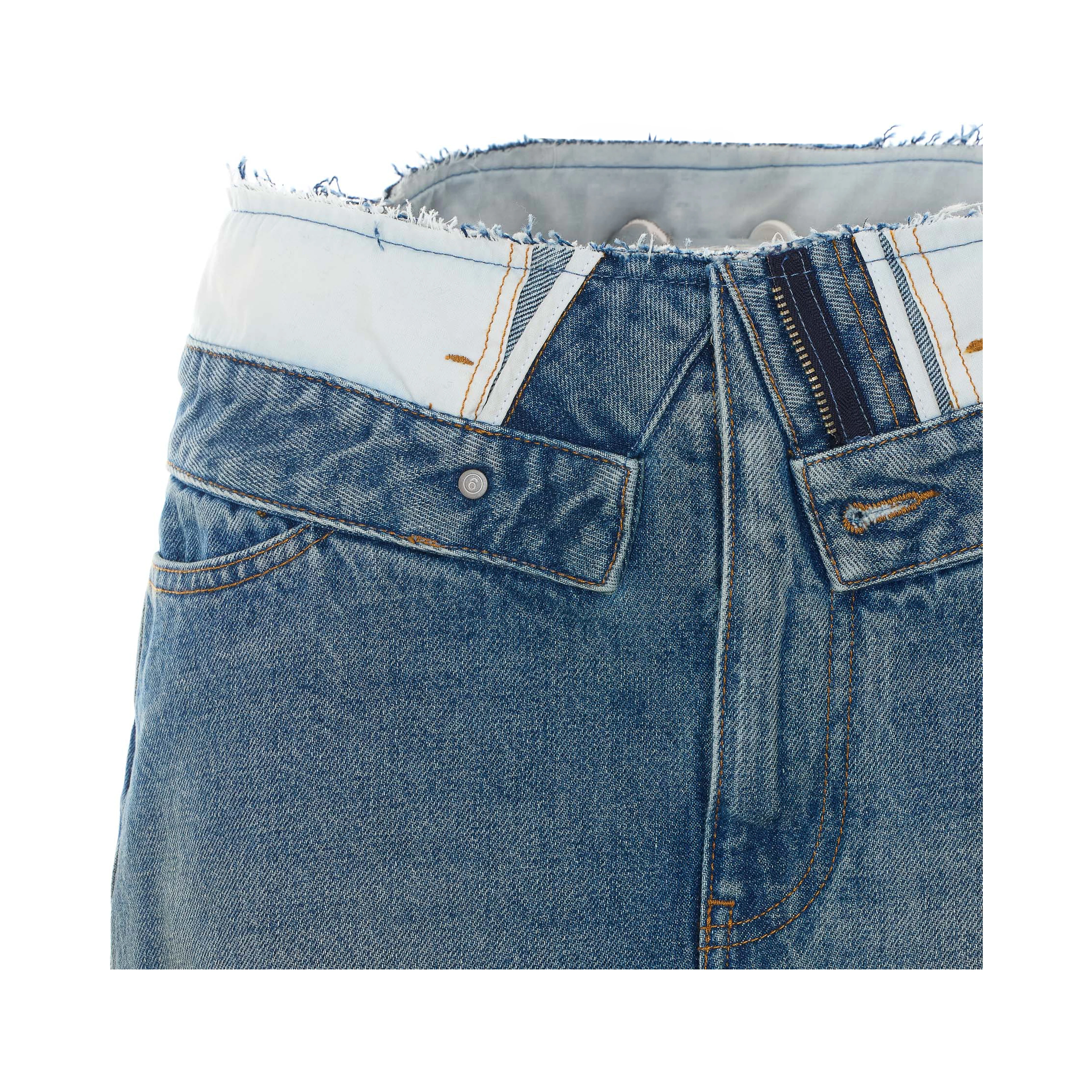 MM6 Maison Margiela Skirts Blue