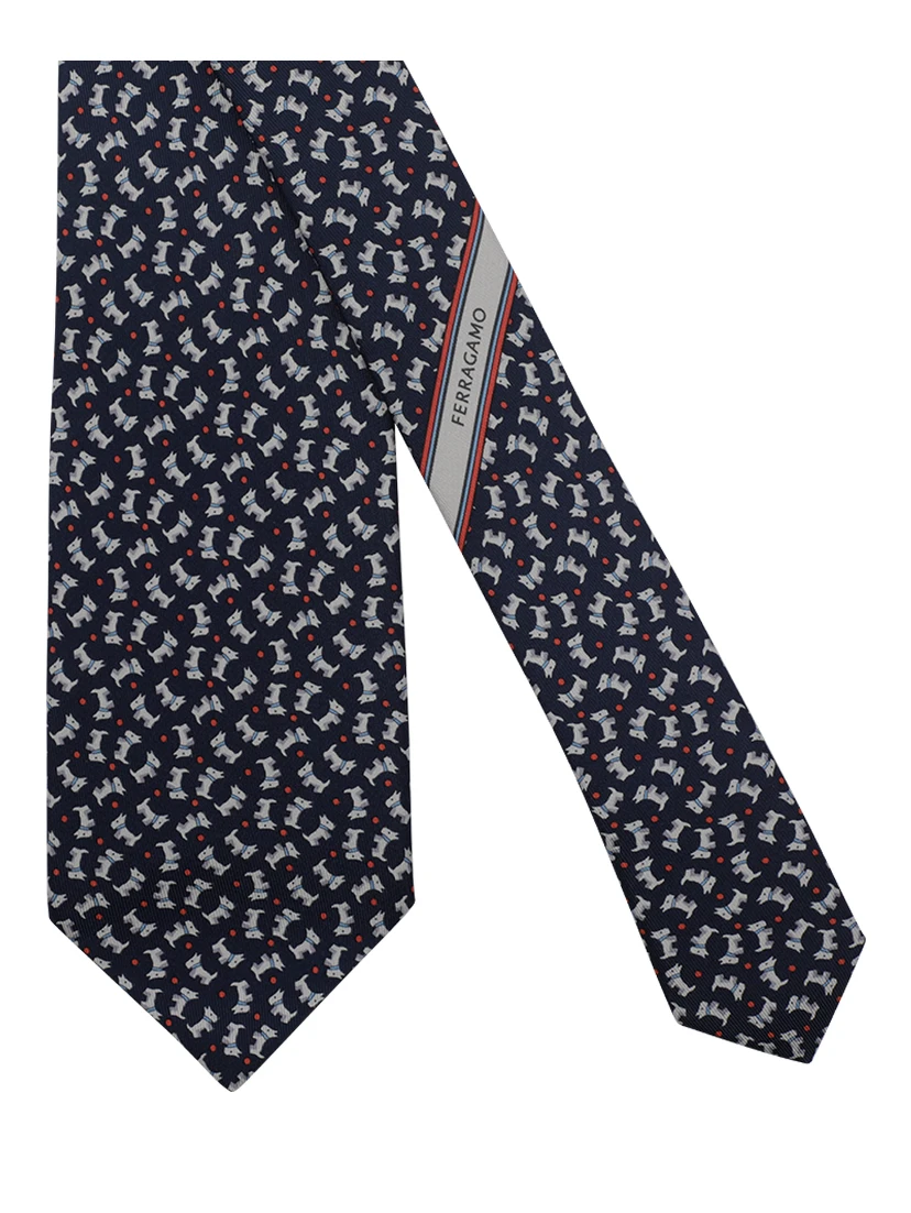 Ferragamo Ties Blue