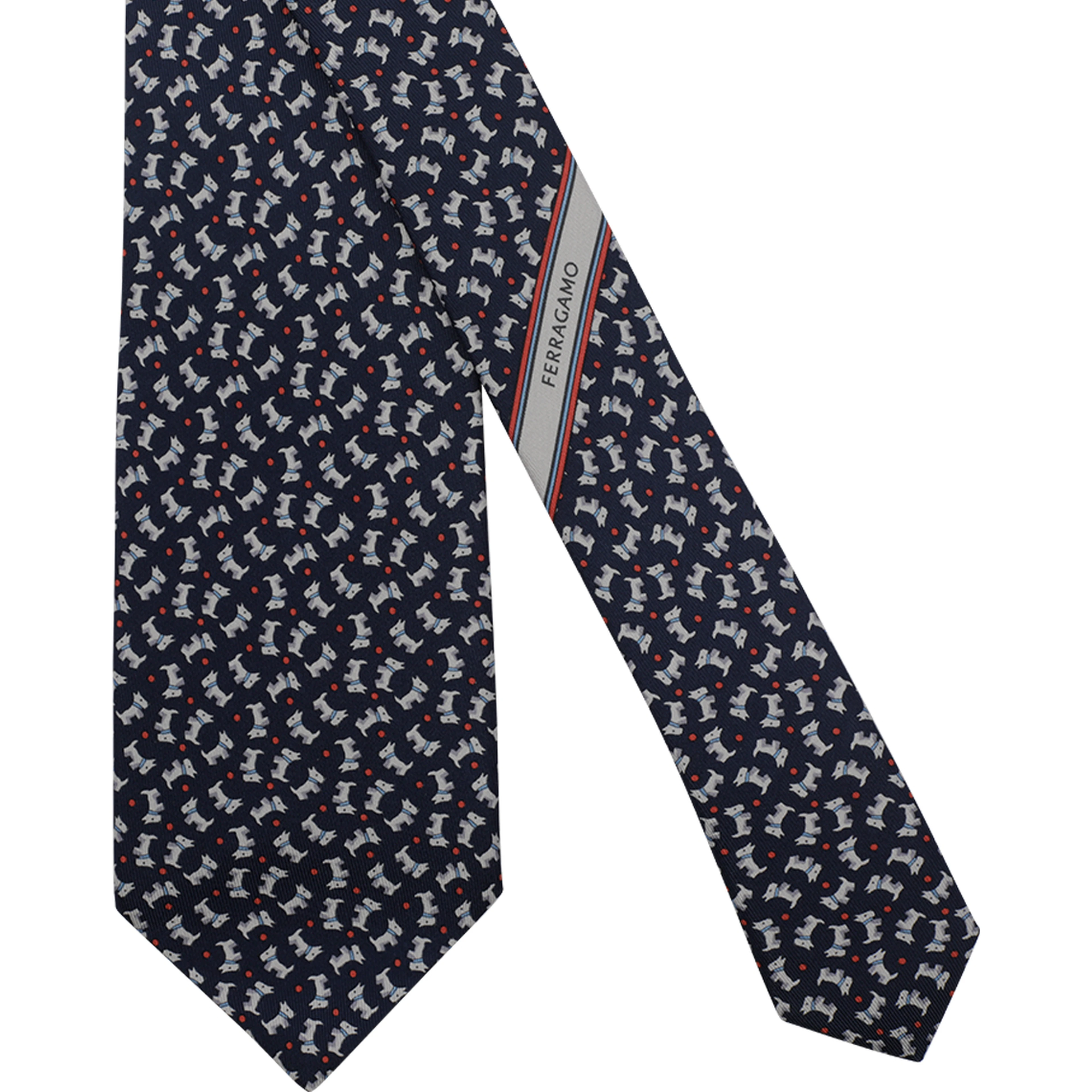 Ferragamo Ties Blue