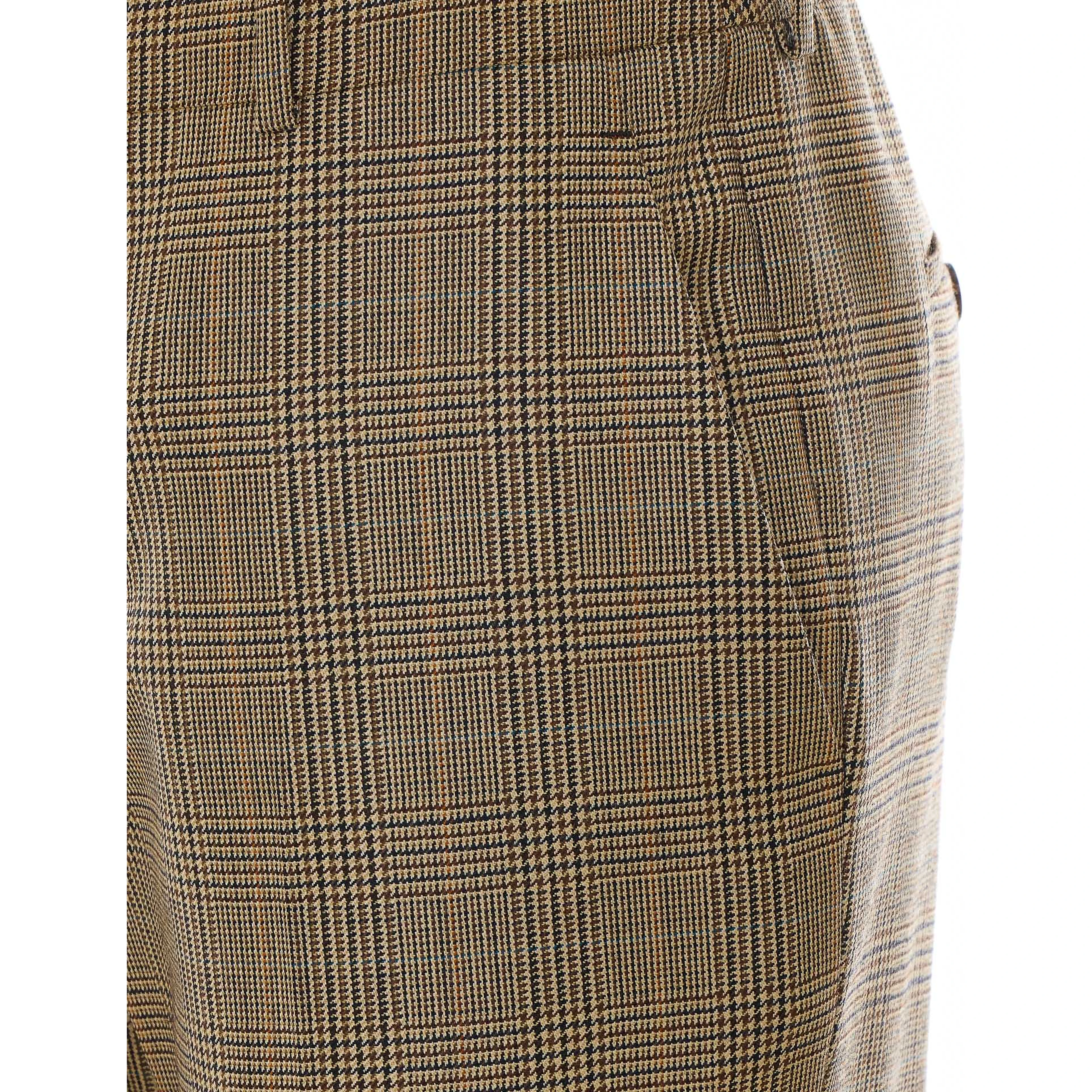 Saint Laurent Trousers Beige